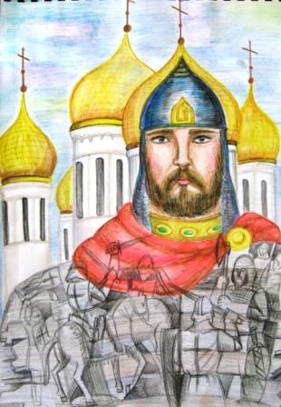 Александр невский эскиз рисунка (47 фото)